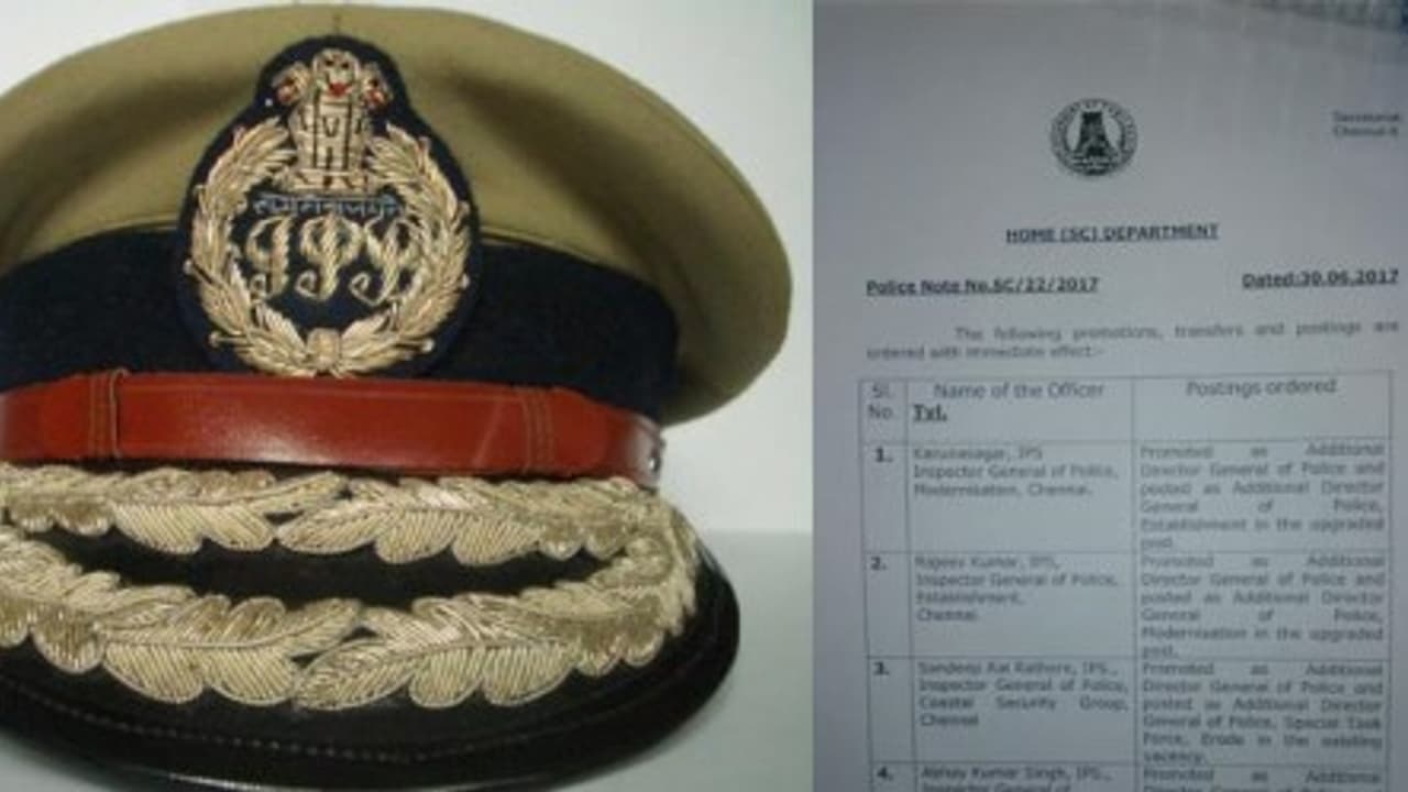தமிழகம் முழுவதும் 35 ஐபிஎஸ் அதிகாரிகள் இடமாற்றம்!! தமிழகம் முழுவதும் 35 ஐபிஎஸ் அதிகாரிகள் இடமாற்றம்!!
