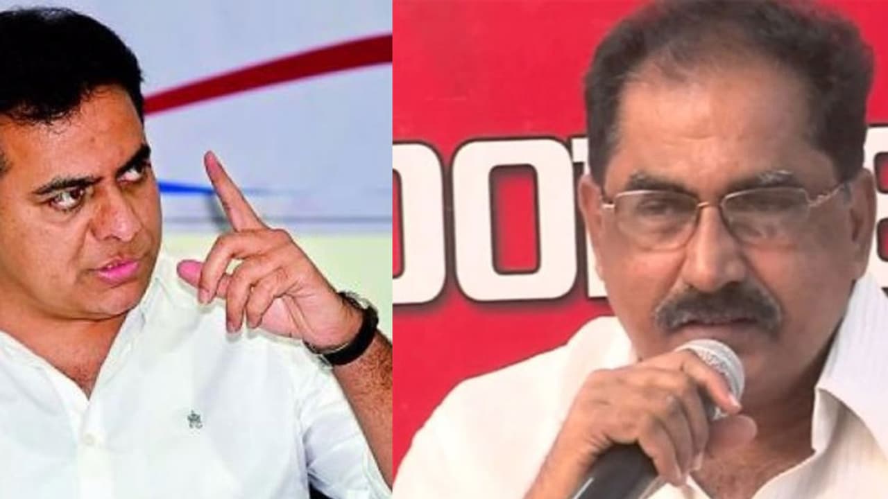 కేటీఆర్ ఎన్నికను రద్దు చేయాలి : తమ్మినేని కేటీఆర్ ఎన్నికను రద్దు చేయాలి : తమ్మినేని