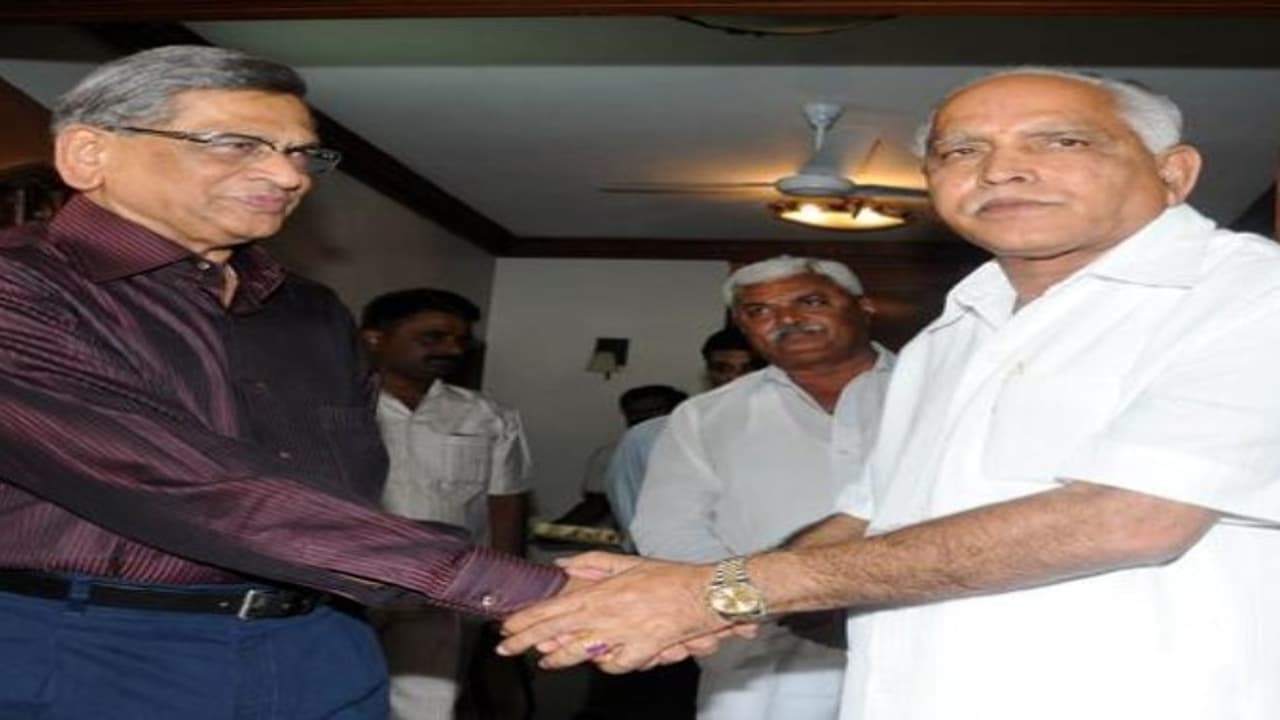 எந்த நிபந்தனையும் இல்லாமல் பாஜகவில் இணைகிறார் எஸ்.எம்.கிருஷ்ணா – எடியூரப்பா பரபரப்பு தகவல் எந்த நிபந்தனையும் இல்லாமல் பாஜகவில் இணைகிறார் எஸ்.எம்.கிருஷ்ணா – எடியூரப்பா பரபரப்பு தகவல்