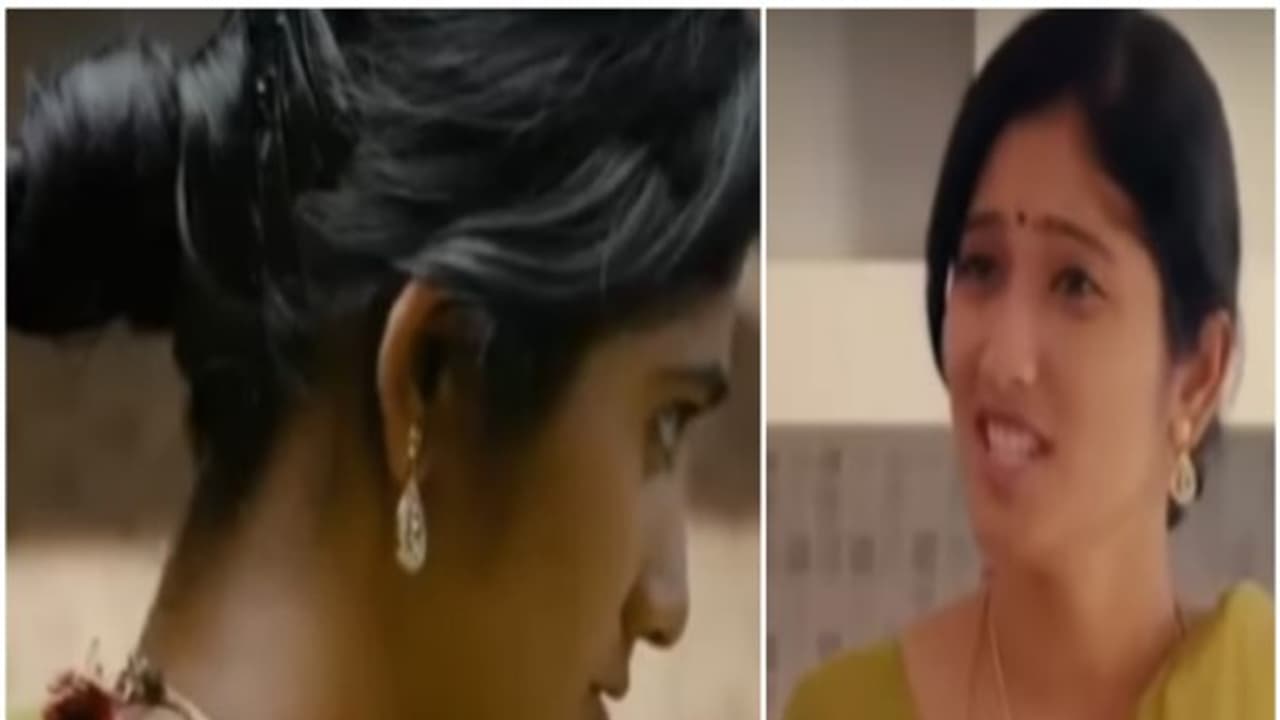 ஆயா கொண்டையுடன் அப்பளம் சுடும் ஜூலி..! ஆயா கொண்டையுடன் அப்பளம் சுடும் ஜூலி..!