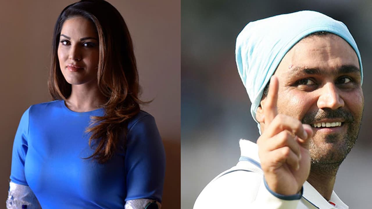 Did you catch Sunny Leone and Sehwag's masala cricket commentary?