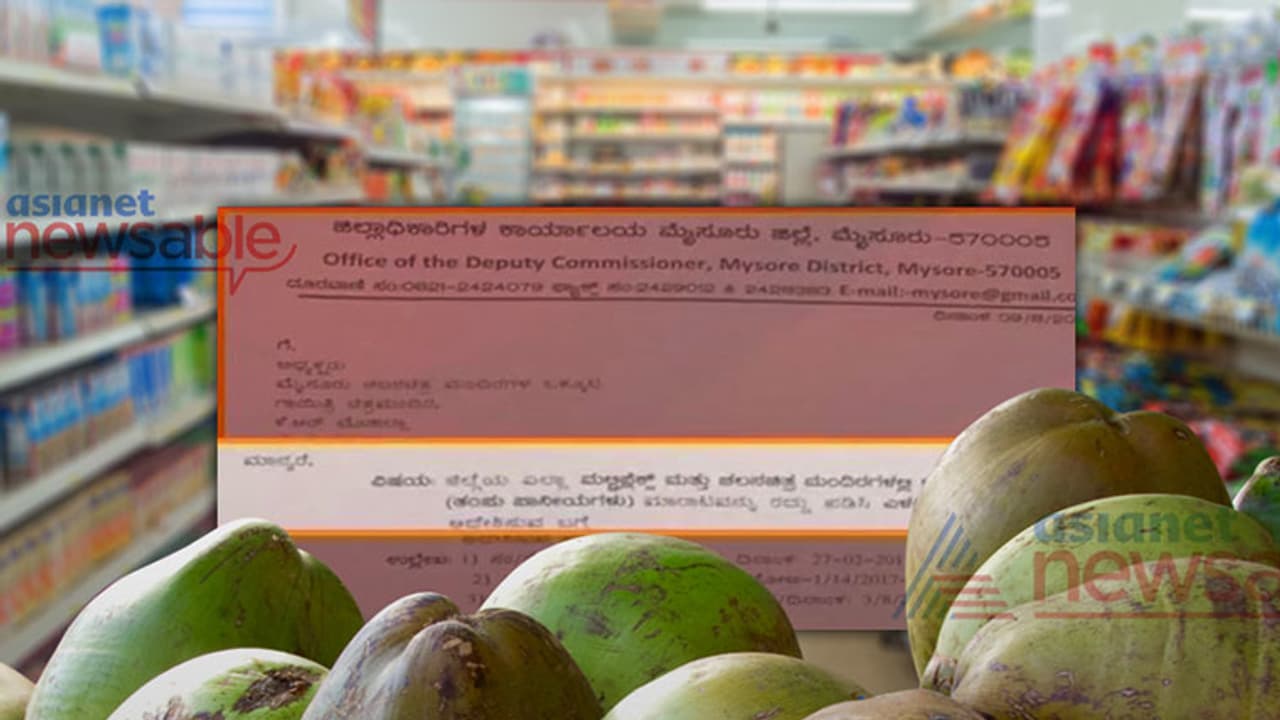 No more cold drinks in malls, only tender coconut to be sold No more cold drinks in malls, only tender coconut to be sold
