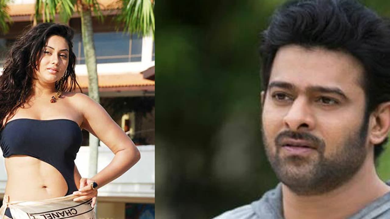 Actress Namita speaks about live in relationship with Baahubali Prabhas Actress Namita speaks about live in relationship with Baahubali Prabhas