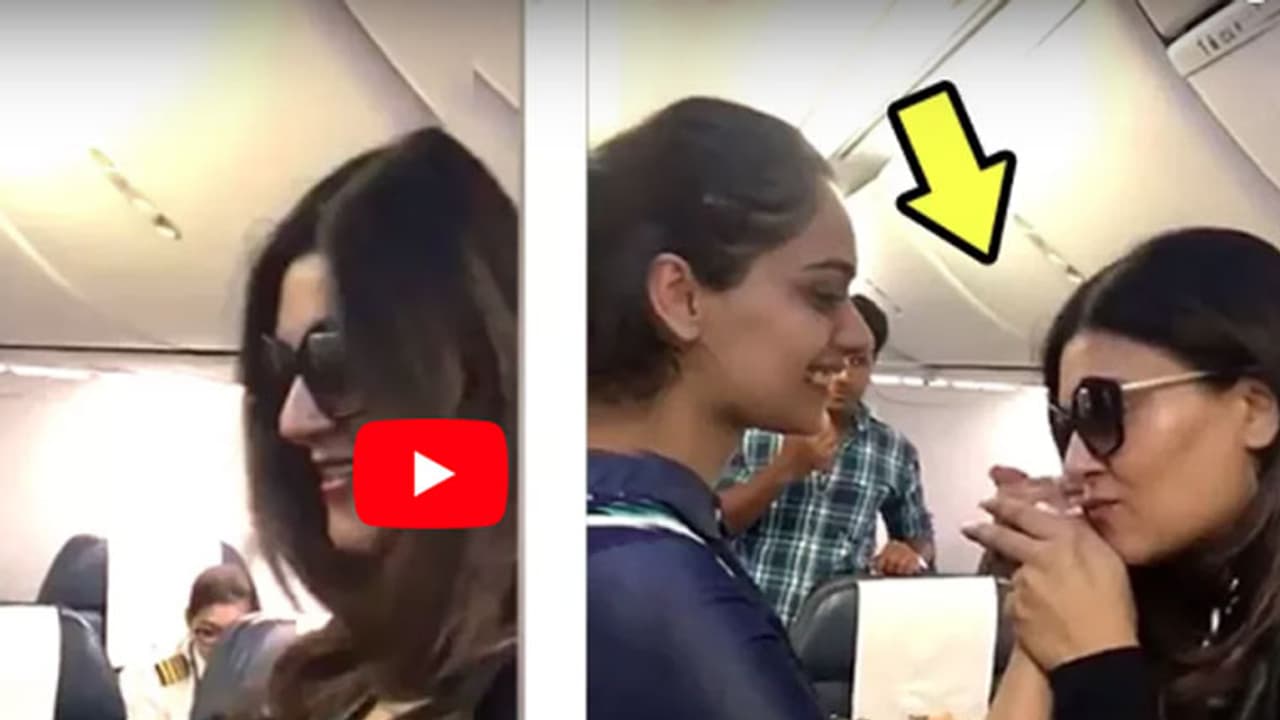 മാനുഷിക്ക് വിമാനത്തില് സുസ്മിത നല്കിയ ഉപദേശം: വൈറലായി വീഡിയോ മാനുഷിക്ക് വിമാനത്തില് സുസ്മിത നല്കിയ ഉപദേശം: വൈറലായി വീഡിയോ