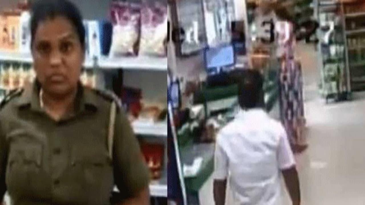 கடையில் சாக்லேட் திருடிய பெண் போலீஸ் அதிரடி சஸ்பெண்ட்; அடித்து உதைத்த கணவர் கைது! கடையில் சாக்லேட் திருடிய பெண் போலீஸ் அதிரடி சஸ்பெண்ட்; அடித்து உதைத்த கணவர் கைது!