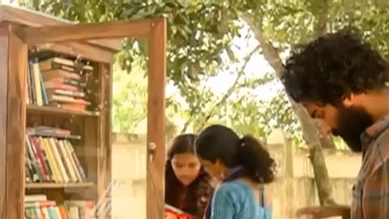 Now read and share your books at this 'Little Free Library' Now read and share your books at this 'Little Free Library'