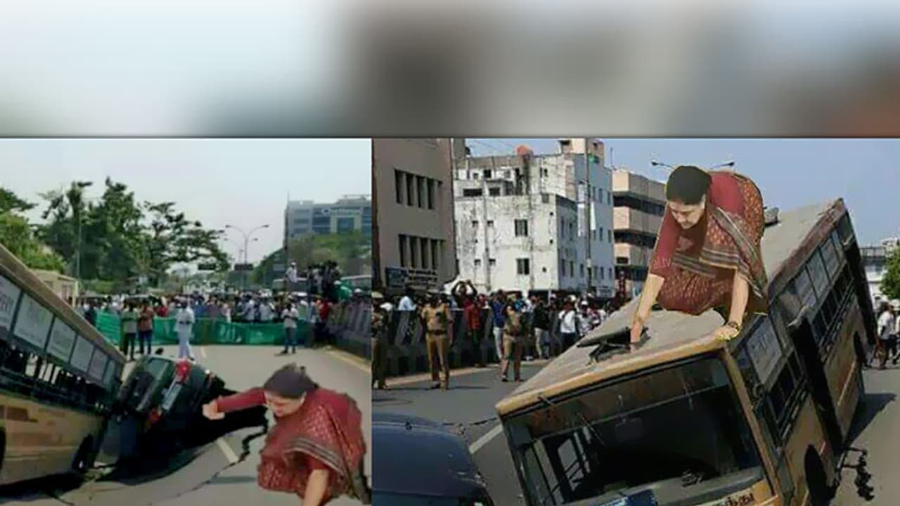 This is how Sasikala and Kollywood are responsible for Chennai road cave in! This is how Sasikala and Kollywood are responsible for Chennai road cave in!