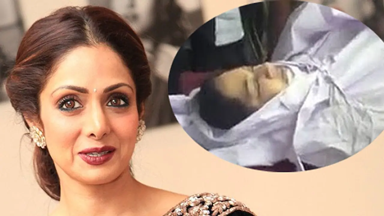 A picture is going viral of Sridevi's dead body, REAL or FAKE?