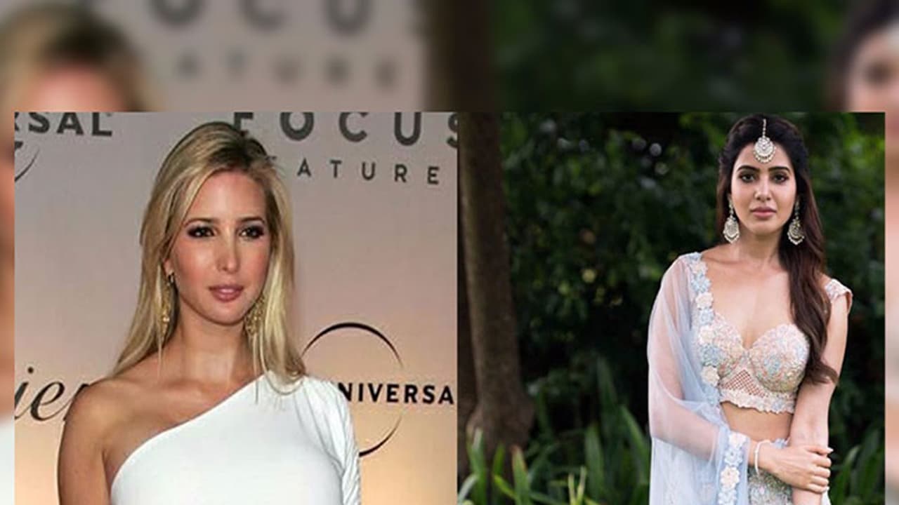 ఇవాంకా ట్రంప్ తెలంగాణ సర్కారు సమంత చేనేత చీరలు ఇవాంకా ట్రంప్ తెలంగాణ సర్కారు సమంత చేనేత చీరలు