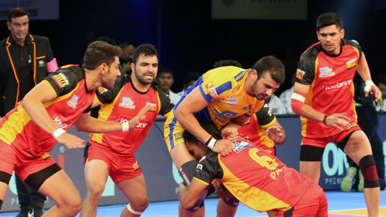 PKL6:ಬೆಂಗಳೂರು ಬುಲ್ಸ್ ತಂಡದಲ್ಲಿರುವ ಕನ್ನಡಿಗರೆಷ್ಟು? PKL6:ಬೆಂಗಳೂರು ಬುಲ್ಸ್ ತಂಡದಲ್ಲಿರುವ ಕನ್ನಡಿಗರೆಷ್ಟು?