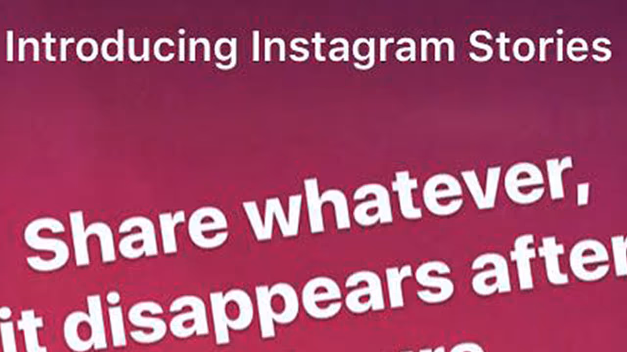 Instagram copies Snapchat, rolls out 'stories' feature Instagram copies Snapchat, rolls out 'stories' feature