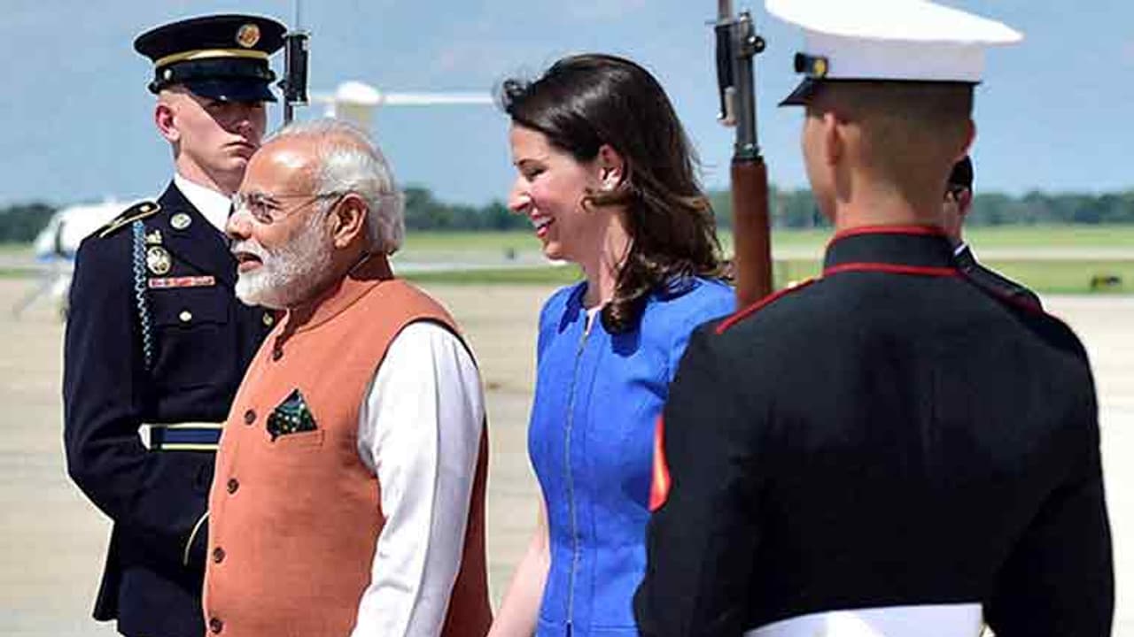 PM Modi arrives in the US for 3 day visit PM Modi arrives in the US for 3 day visit