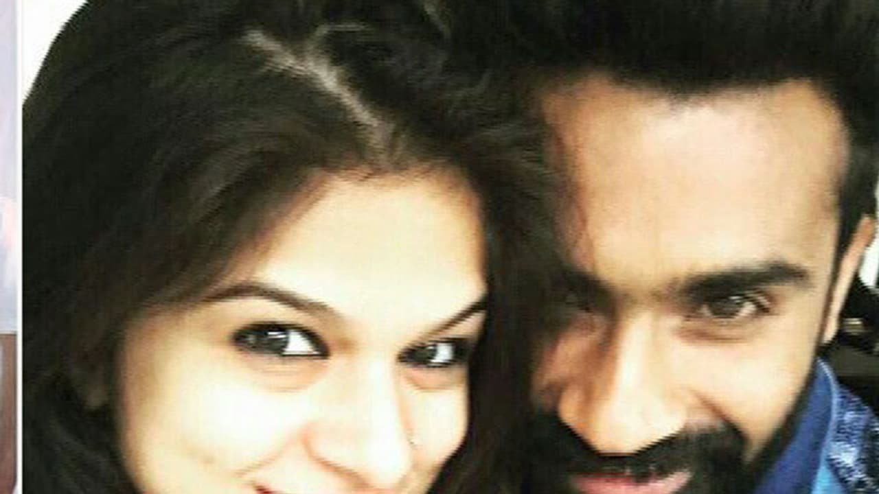 Sandalwood star Yogesh gets engaged to his childhood sweetheart Sahitya Urs Sandalwood star Yogesh gets engaged to his childhood sweetheart Sahitya Urs