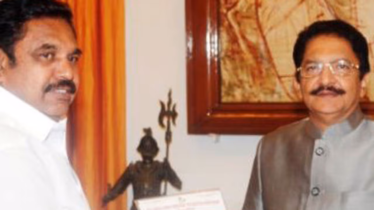 Edappadi Palanisamy to be Tamil Nadu Chief Minister by 4 PM Edappadi Palanisamy to be Tamil Nadu Chief Minister by 4 PM