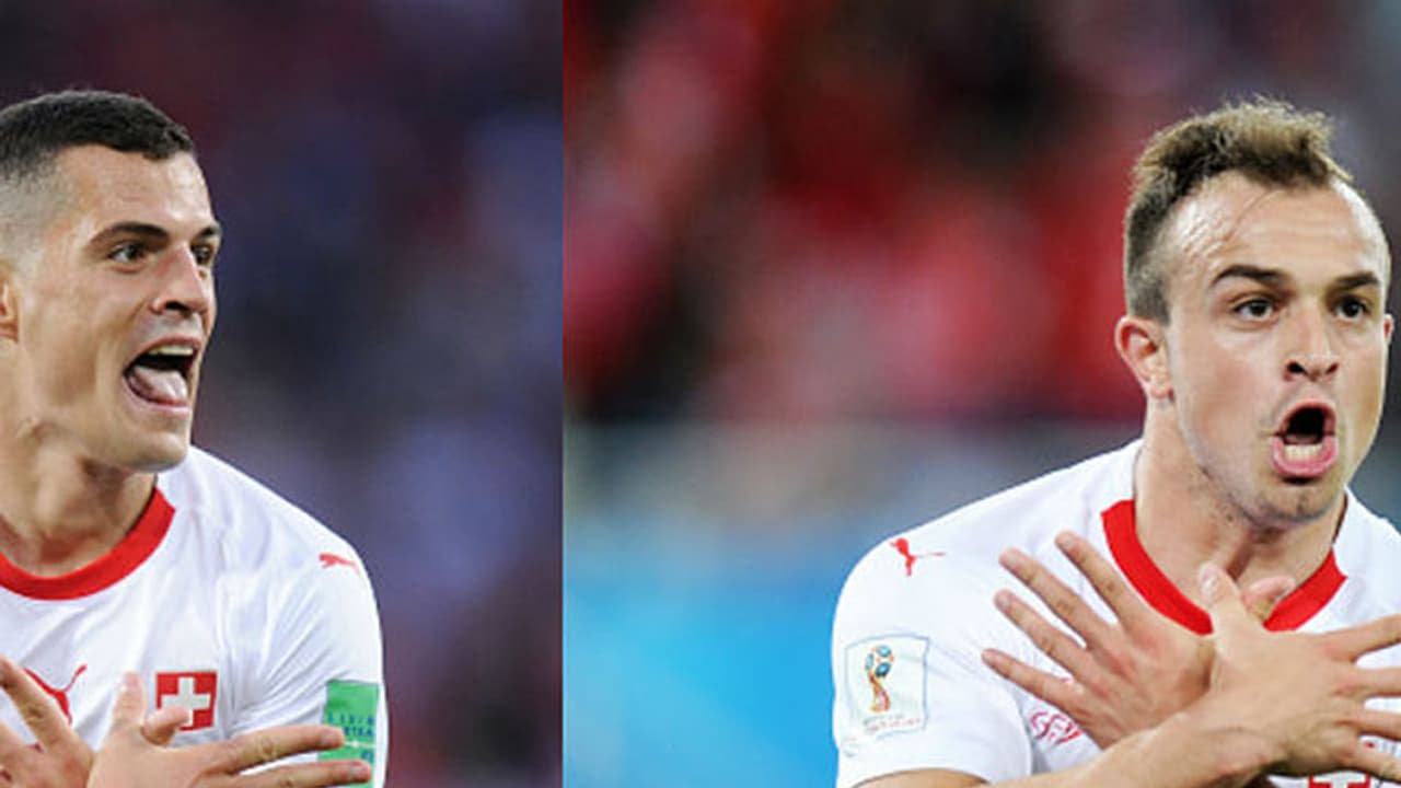 അല്ബേനിയന് ഗോളാഘോഷം: ഷാക്കയ്ക്കും ഷക്കീരിക്കുമെതിരെ നടപടിക്ക് സാധ്യത അല്ബേനിയന് ഗോളാഘോഷം: ഷാക്കയ്ക്കും ഷക്കീരിക്കുമെതിരെ നടപടിക്ക് സാധ്യത