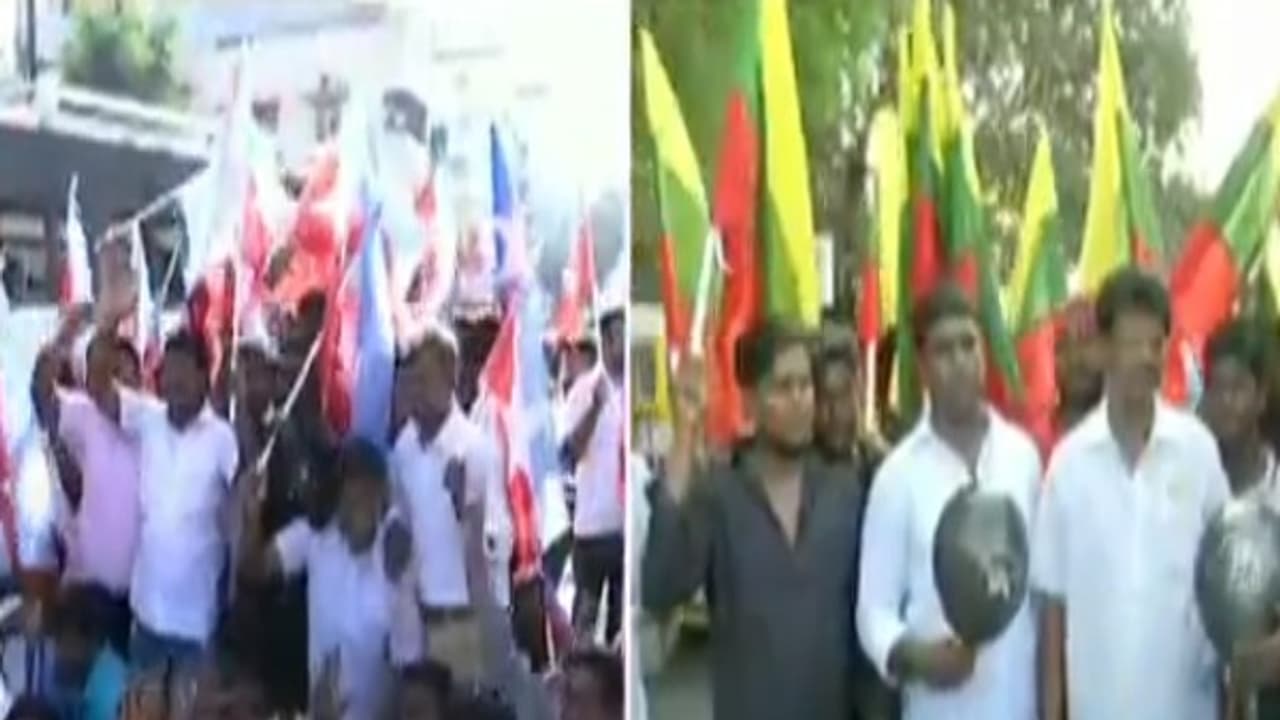 ஐபிஎல் போட்டிக்கு எதிராக தொடங்கியது போராட்டம்..! ஒருபுறம் விசிக.. மறுபுறம் தமிழக வாழ்வுரிமை கட்சி ஐபிஎல் போட்டிக்கு எதிராக தொடங்கியது போராட்டம்..! ஒருபுறம் விசிக.. மறுபுறம் தமிழக வாழ்வுரிமை கட்சி