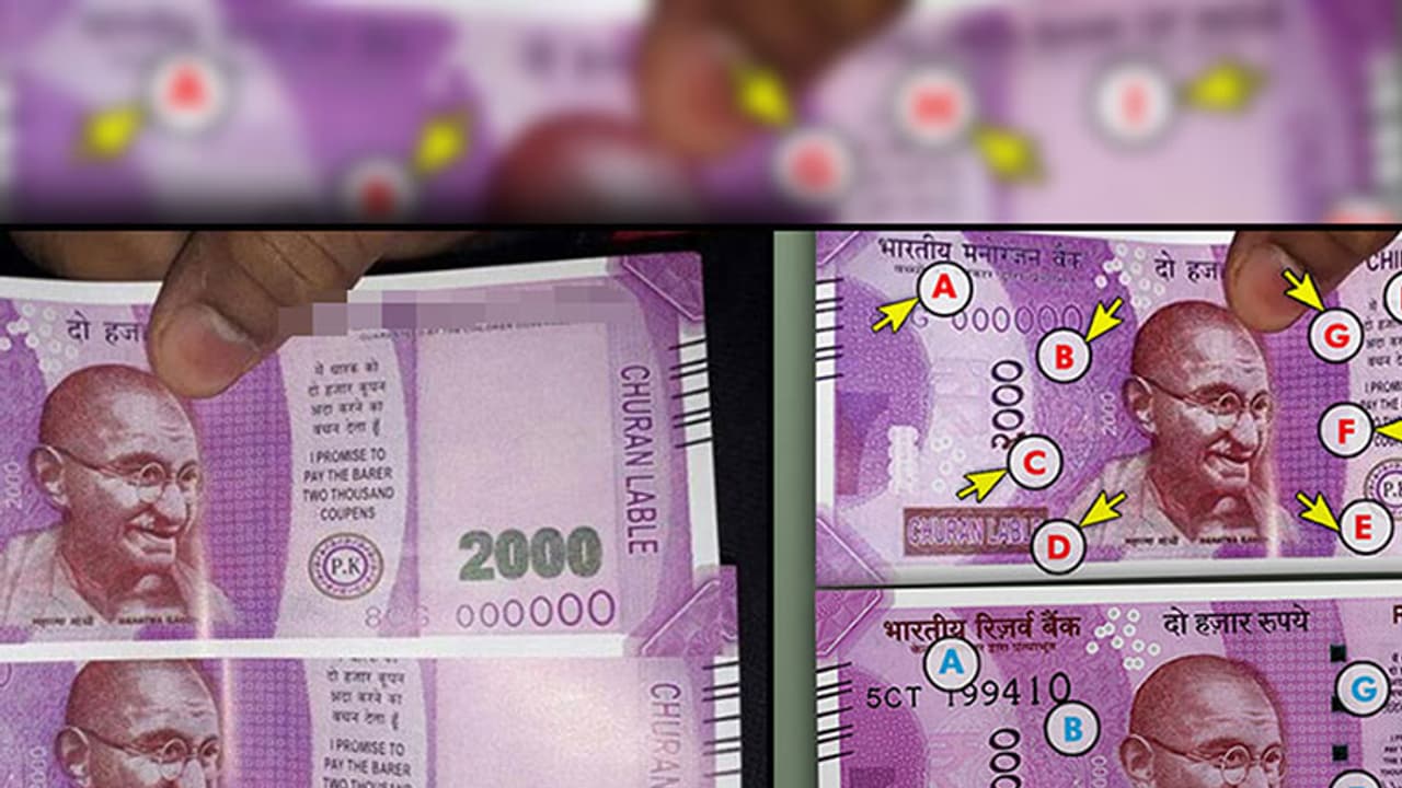Fake Rs 2000 note in Axis Bank ATM, Here is how to identify the real note