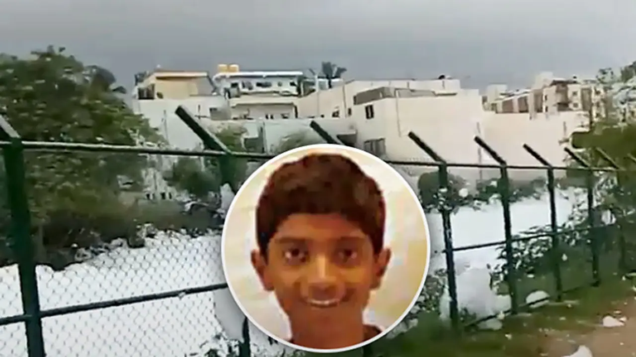 This Bengaluru boy's solution for the frothing Bellandur lake has won him an international award This Bengaluru boy's solution for the frothing Bellandur lake has won him an international award
