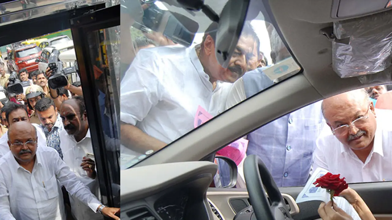 Exclusive: Transport Minister to use BMTC bus instead of car? Exclusive: Transport Minister to use BMTC bus instead of car?