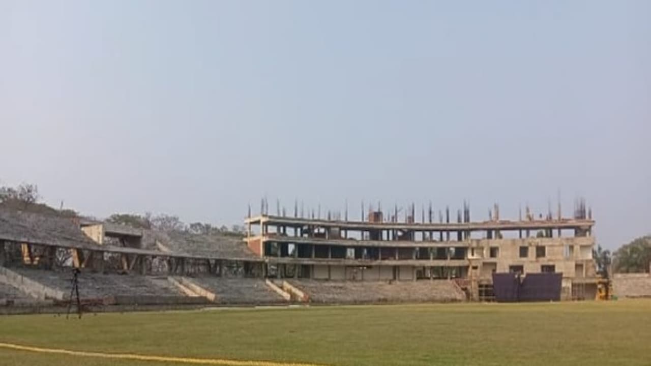 Tripura's 22,000 seater international stadium nears its completion 