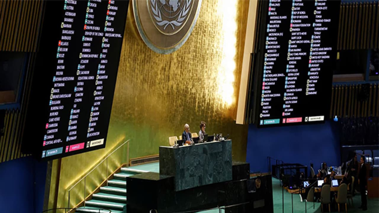 US aligns with Russia to vote against UN Resolution condemning war on Ukraine US aligns with Russia to vote against UN Resolution condemning war on Ukraine