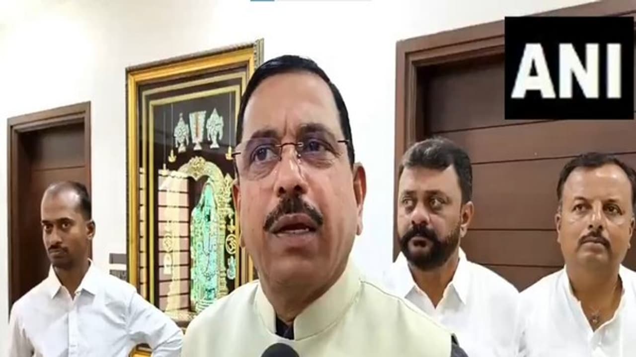 Prahlad Joshi slams MK Stalin's delimitation protest, accuses him of covering up corruption Prahlad Joshi slams MK Stalin's delimitation protest, accuses him of covering up corruption