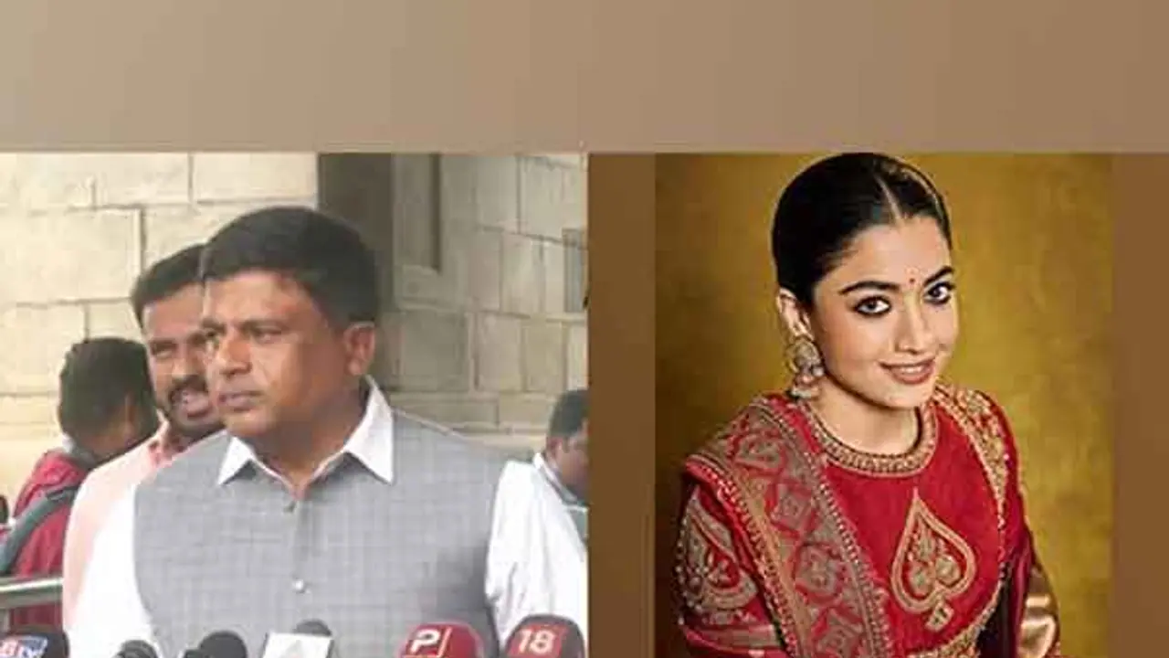 Rashmika Mandanna Vs Congress MLA: Karnataka MLA Bharat Shetty condemns Ravi Kumar's threats against actress Rashmika Mandanna Vs Congress MLA: Karnataka MLA Bharat Shetty condemns Ravi Kumar's threats against actress