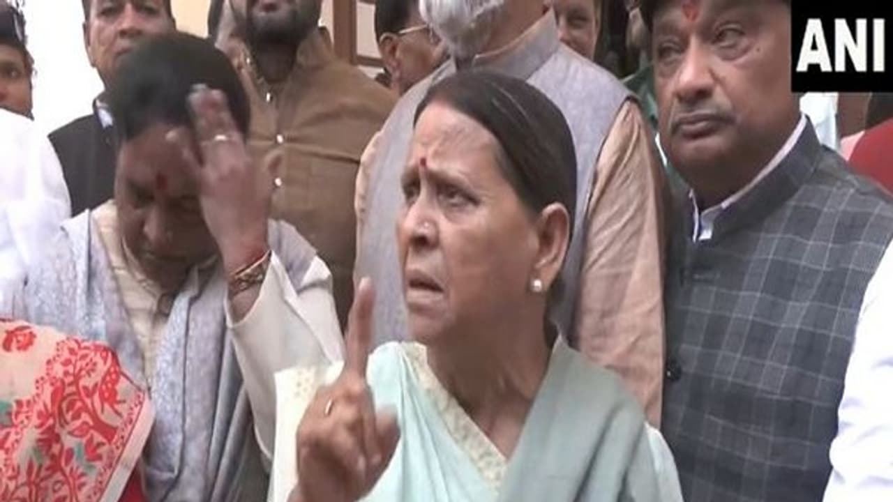 'Not mentally stable, make his son CM if...': Rabri Devi slams Nitish Kumar amid national anthem row (WATCH)