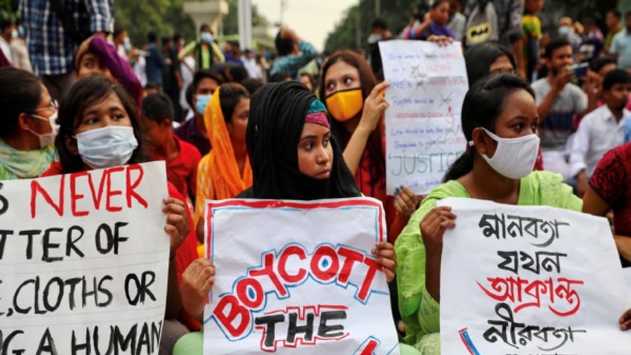 Holi celebrations in Bangladesh overshadowed by outrage over child's rape, calls for justice grow