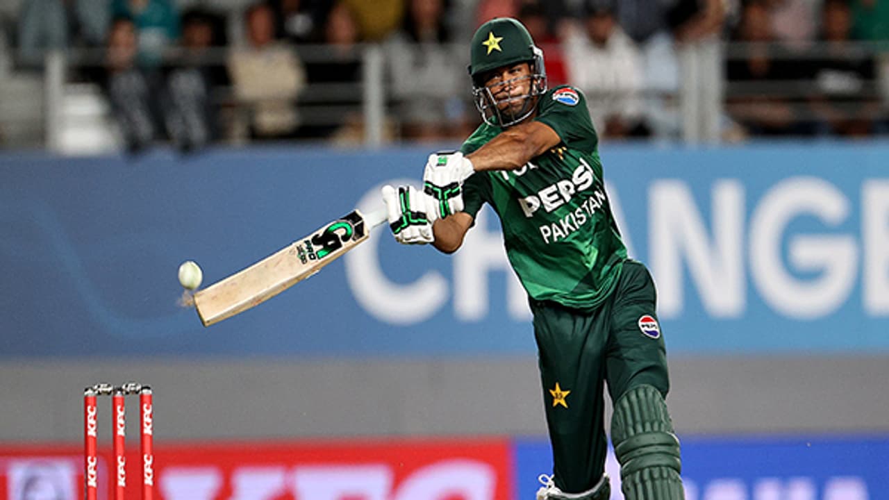 NZ vs PAK: Hasan Nawaz's fine century takes Pakistan to 9 wicket win over New Zealand in 3rd T20I z