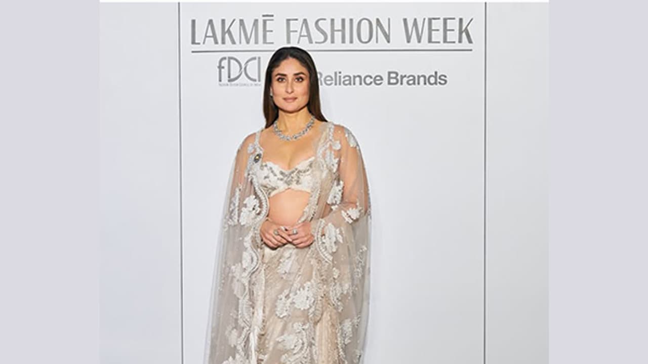 Kareena Kapoor talks about walking ramp with Taimur in her belly at Lakme Fashion Week; Read on