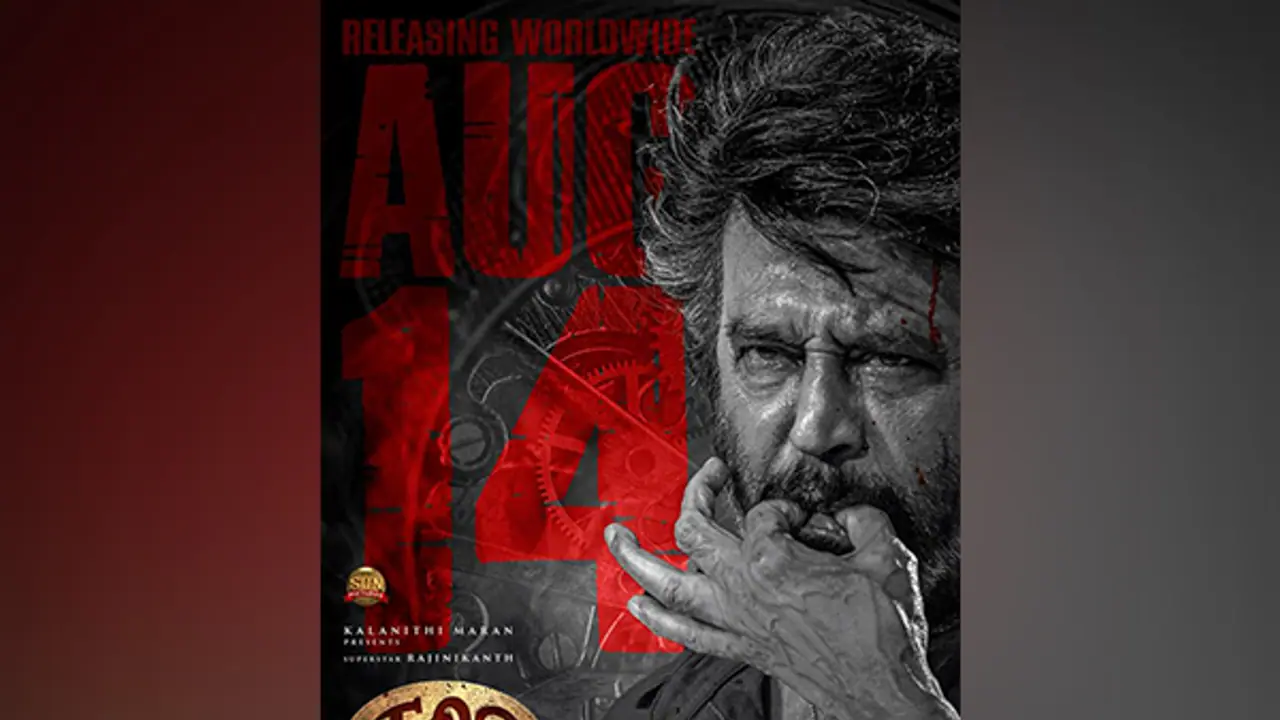 Rajinikanth's 'Coolie' to release on August 14, makers drop powerful poster; SEE here
