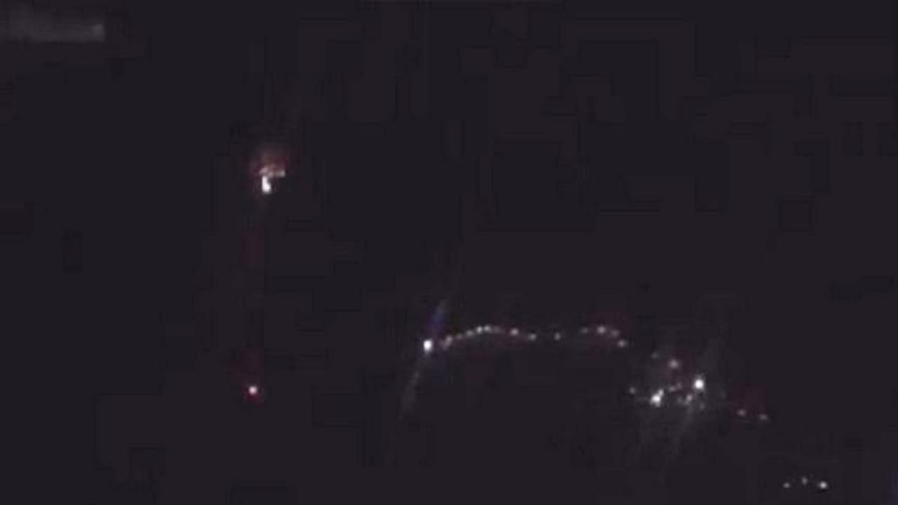 Visuals of exchange of fire at border (Photo/ANI) Visuals of exchange of fire at border (Photo/ANI)