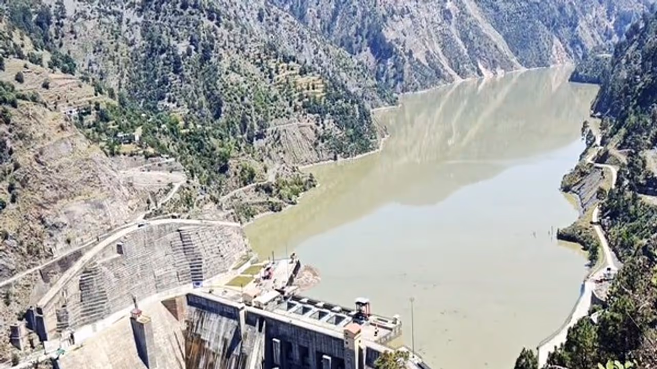 A view of the Baglihar Hydroelectric Power Project built on the Chenab River. (Photo/ANI)