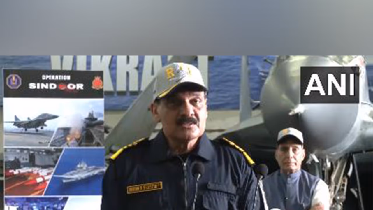 Chief of the Naval Staff Admiral Dinesh K Tripathi (Photo/ANI)