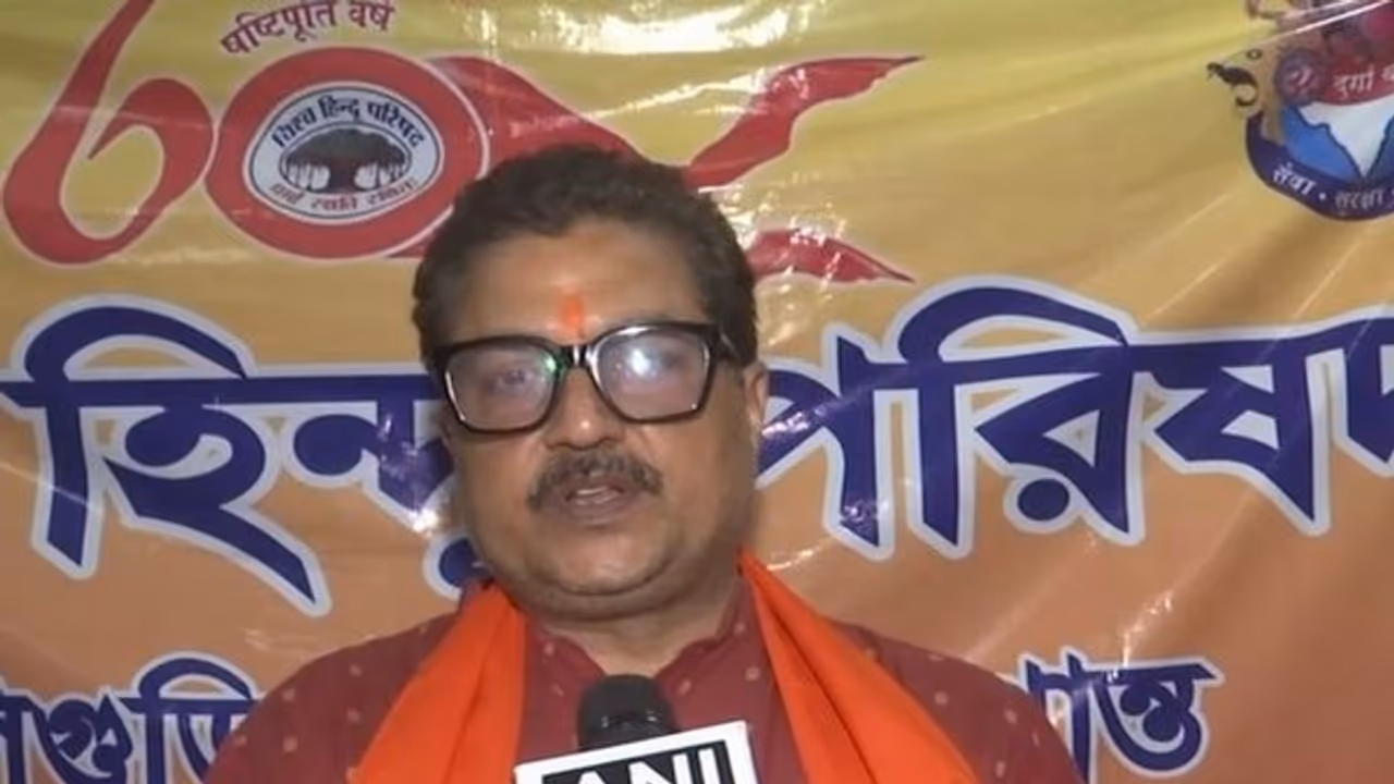 President, North Bengal region, VHP, Laxman Bansal. (Photo/ANI)