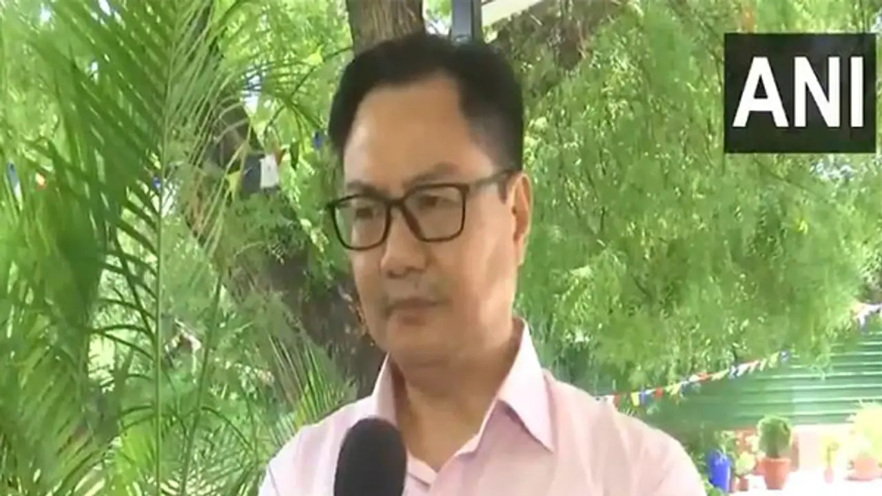 Union Parliamentary Affairs Minister Kiren Rijiju (Photo/ANI)