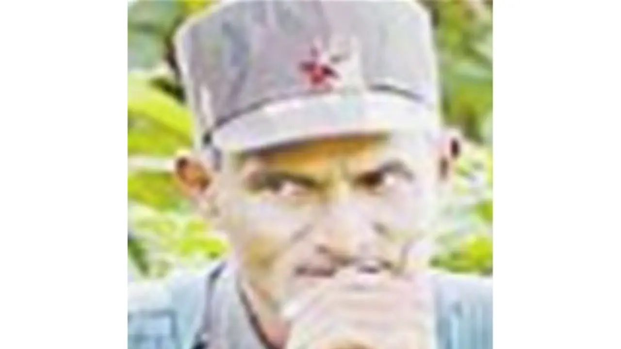 Senior Naxal leader and Central Committee Member (CCM) Gautam(File Photo/ANI) 