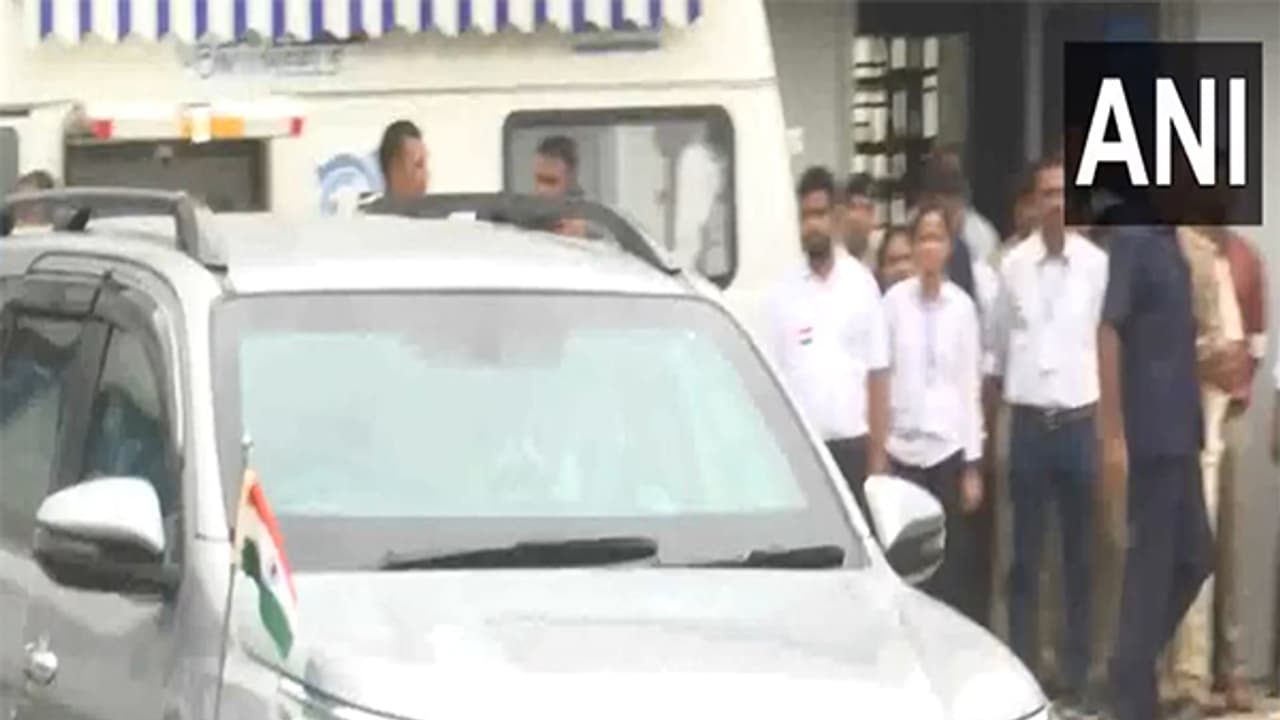 Prime Minister Narendra Modi arrives in Ahmedabad (Photo/ANI) Prime Minister Narendra Modi arrives in Ahmedabad (Photo/ANI)