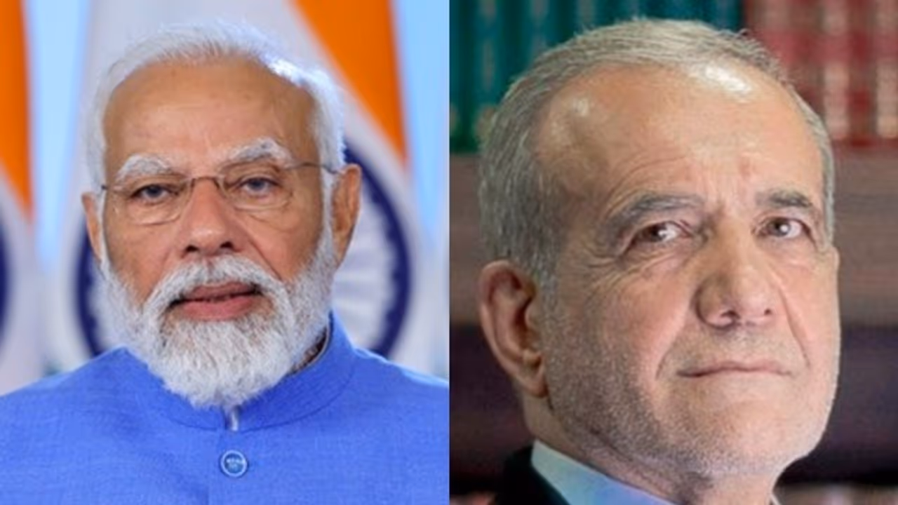 Prime Minister Narendra Modi and Iranian President Masoud Pezeshkian (Photos: ANI/@drpezeshkian) Prime Minister Narendra Modi and Iranian President Masoud Pezeshkian (Photos: ANI/@drpezeshkian)