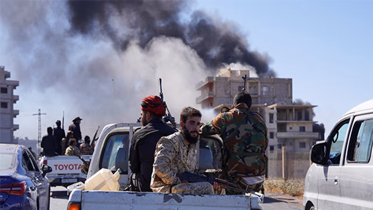 Israeli strikes hit Syrian military targets (Source: Reuters)