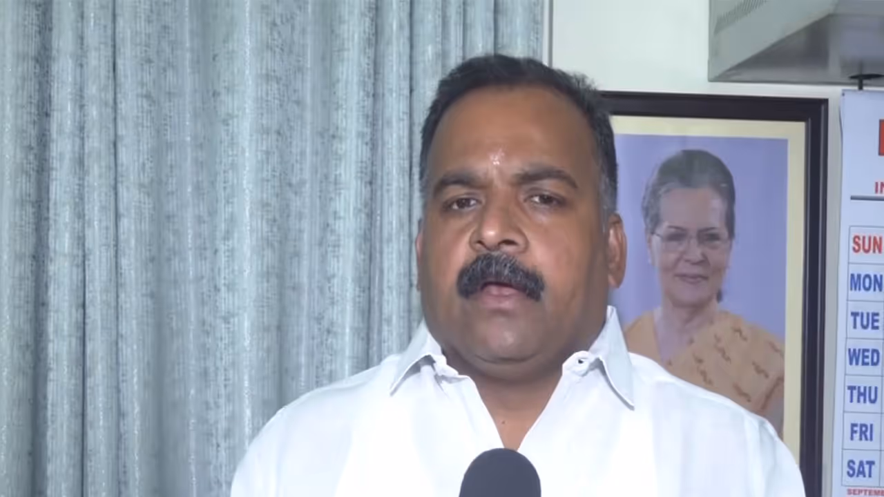 Indian National Congress leader Manickam Tagore