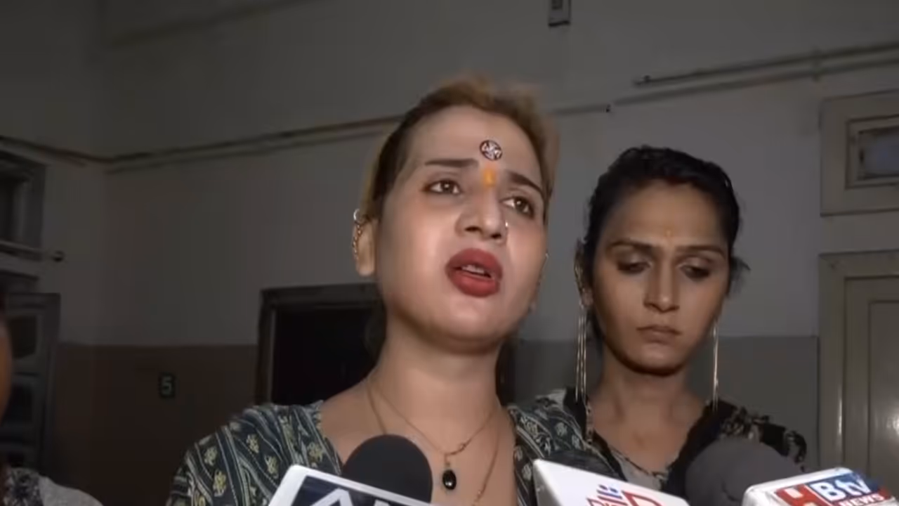 Neha Kunwar, associated with a transgender dera in Indore (Photo/ANI)