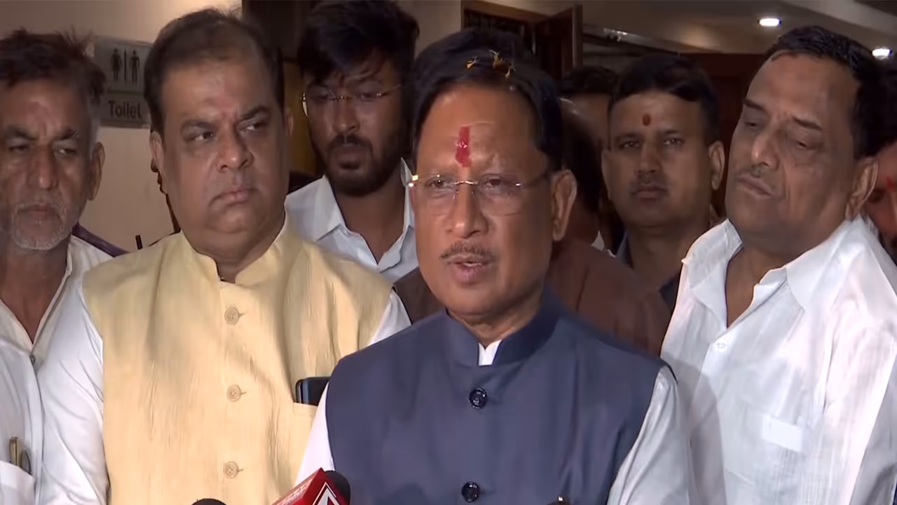 Chhattisgarh CM Vishnu Deo Sai (File Photo/ANI)