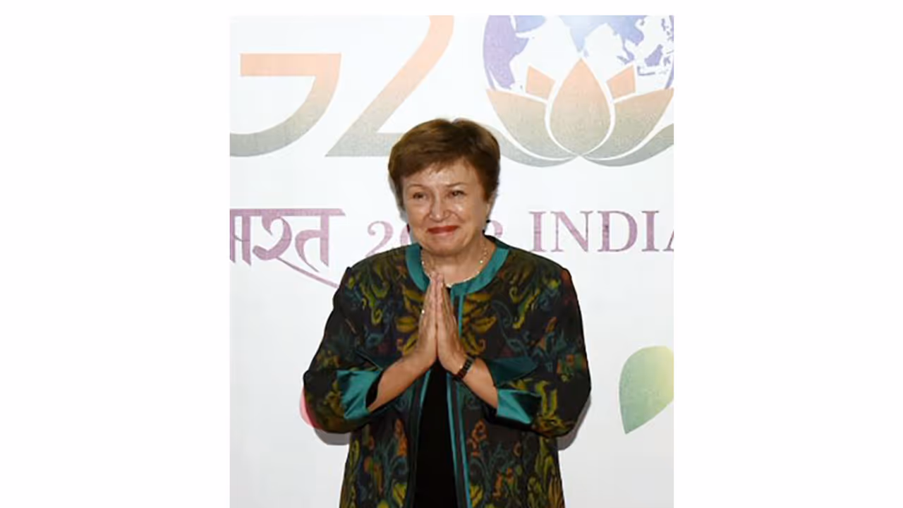 Kristalina Georgieva, Managing Director, IMF (File Photo/ANI)