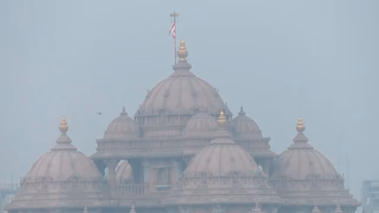 Visual from Akshardham (Photo/ANI)
