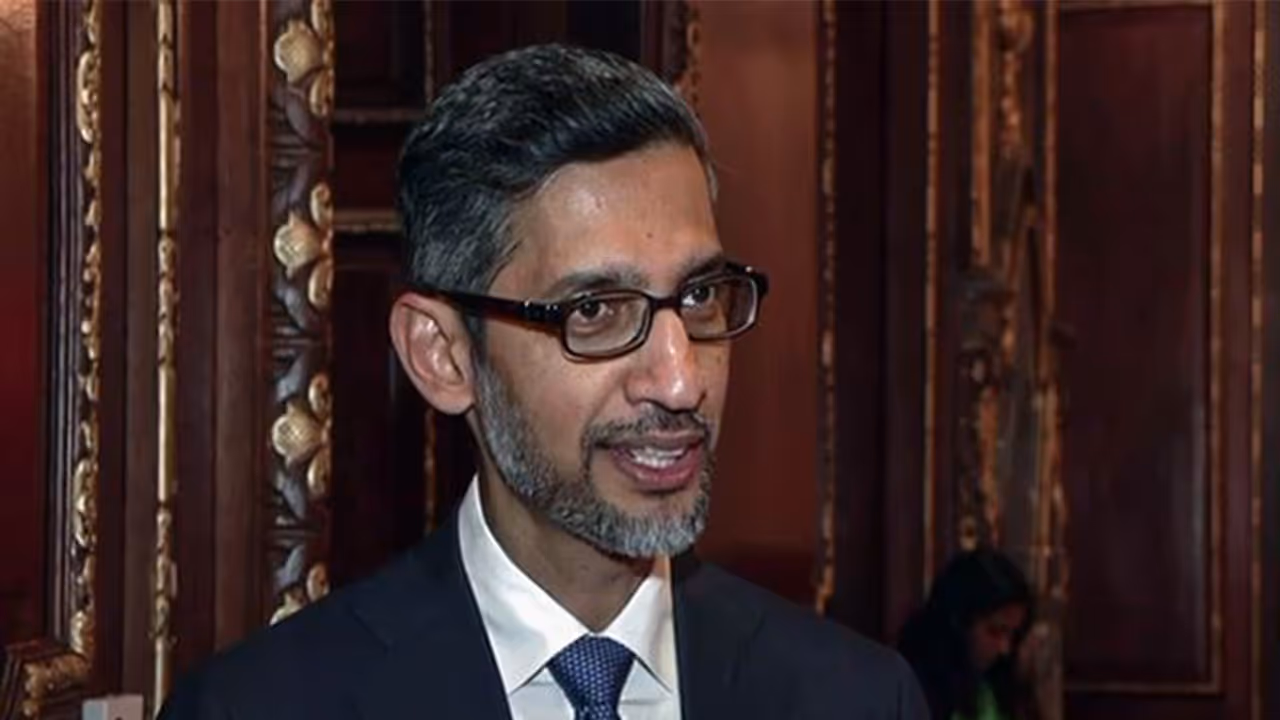 Sundar Pichai, Google, CEO (File photo/ANI)