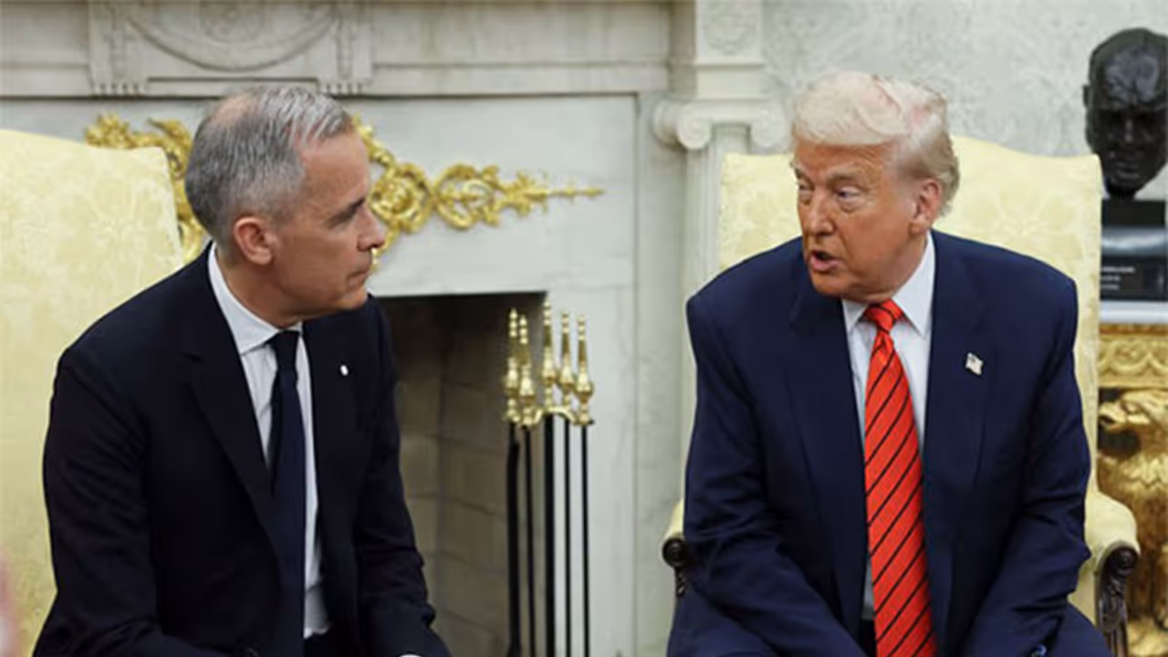 Canadian Prime Minister Mark Carney/US President Donald Trump 