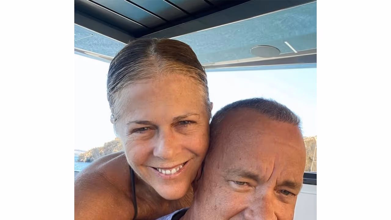 Tom Hanks with wife Rita Wilson (Photo/instagram/@tomhanks)