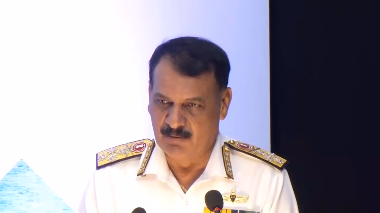 Navy chief Admiral Dinesh K Tripathi (Photo/ANI) Navy chief Admiral Dinesh K Tripathi (Photo/ANI)